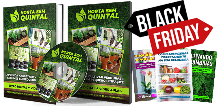 Mokup Blafk Friday - Horta sem Quintal Horta sem Quintal - Livro Imediato